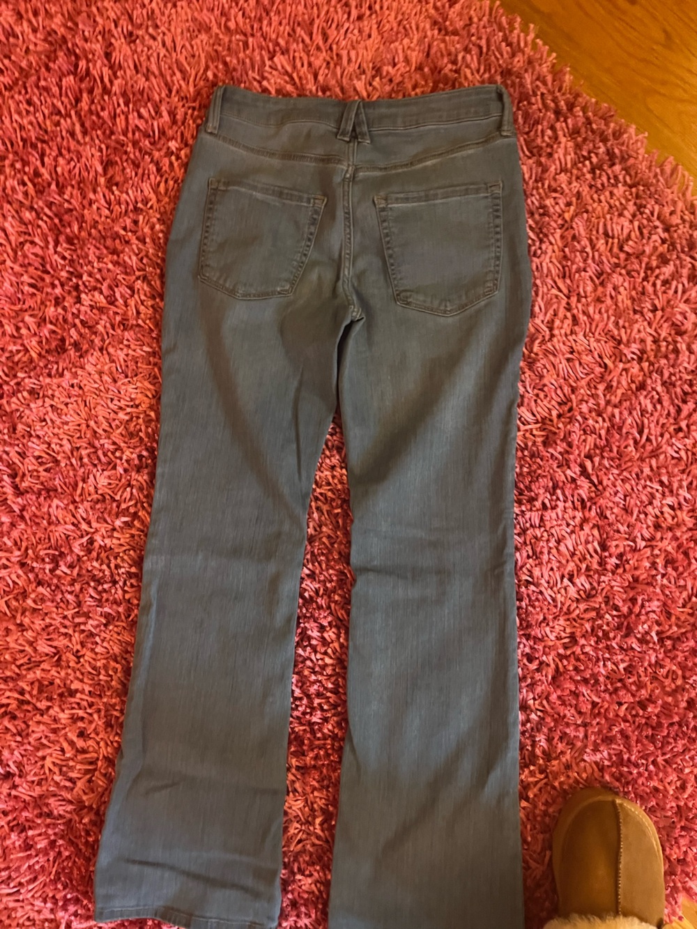 LC Lauren Conrad Blue Barely Bootcut Jeans size 6 short - Picture 6 of 8